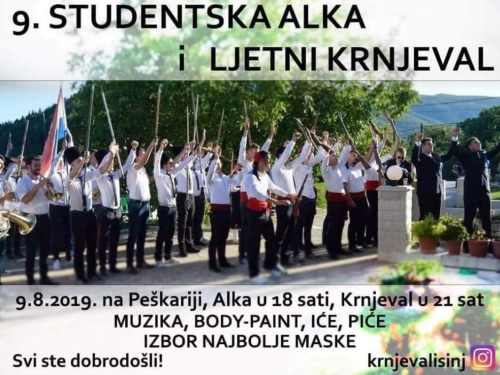 Poziv na sudjelovanje na 9. Studentskoj alki