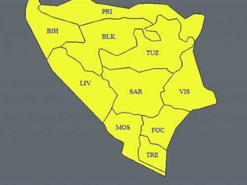 BiH: Zbog grmljavine upaljen žuti meteoalarm