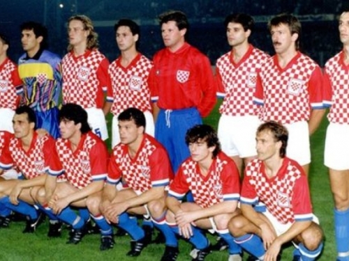 Hrvatska reprezentacija obilježava 25. godišnjicu međudržavne utakmice Hrvatska – SAD