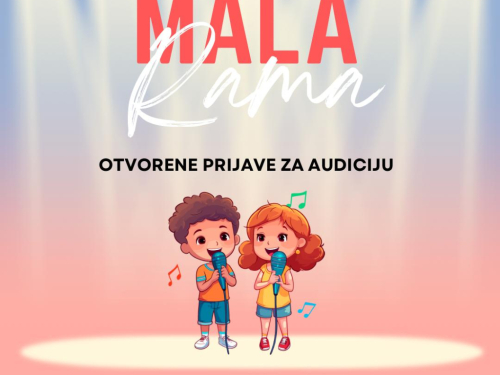 Otvorene prijave za audiciju na Dječji glazbeni festival ''Mala Rama''