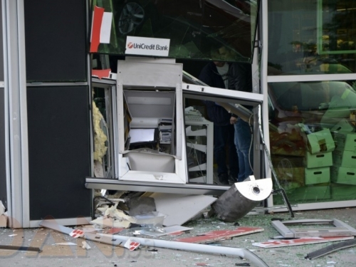 Raznesen još jedan bankomat u Mostaru