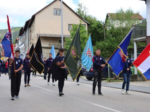 FOTO: U Prozoru obilježena 33. obljetnica brigade 'Rama'