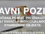 Javni poziv: Novčana pomoć pri izgradnji ili sanaciji individualnog stambenog objekta