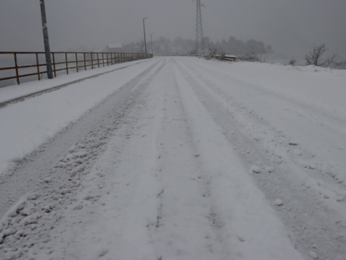 Ugaženi snijeg na cestama