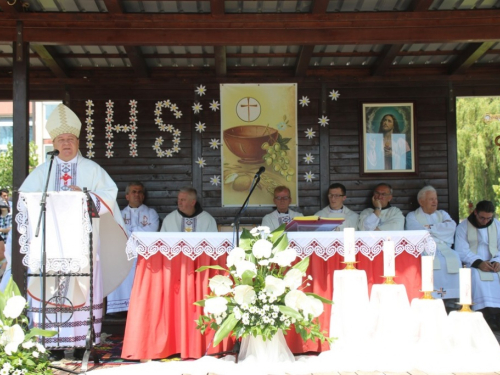 FOTO: Vanjska proslava patrona župe Prozor