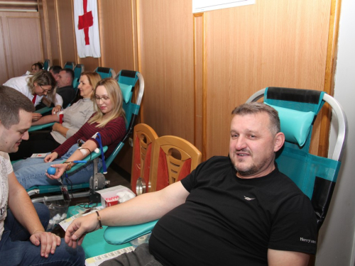 FOTO: Uspješna akcija dobrovoljnog darivanja krvi u Prozoru