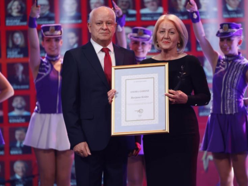 Večernjakov pečat za osobu godine Borjani Krišto