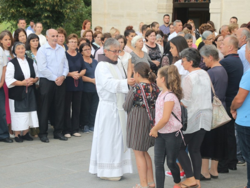 FOTO: Misa Uočnica na Šćitu - Velika Gospa 2018.