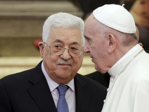 Papa se u Vatikanu sastao s palestinskim predsjednikom Abasom