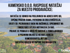 NATJEČAJ: Kamensko d.o.o zapošljava dvije prodavačice u Ripcima