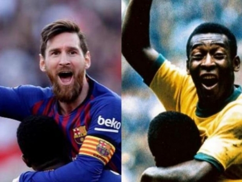 Velikani između sebe: Pele čestitao Messiju na rekordu