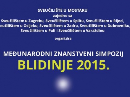 Najava Međunarodnog znanstvenog simpozija 'Blidinje 2015.'