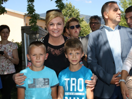 FOTO: Kolinda Grabar Kitarović u Rami