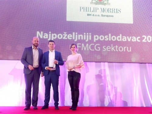 Kompanija Philip Morris BiH najpoželjniji poslodavac 2017 u FMCG sektoru