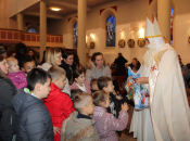 FOTO: Sv. Nikola posjetio župu Prozor