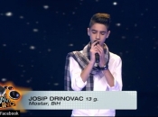 Josip Drinovac u superfinalu emisije ''Neki novi klinci''