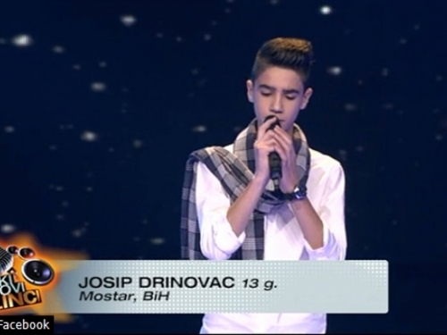 Josip Drinovac u superfinalu emisije ''Neki novi klinci''