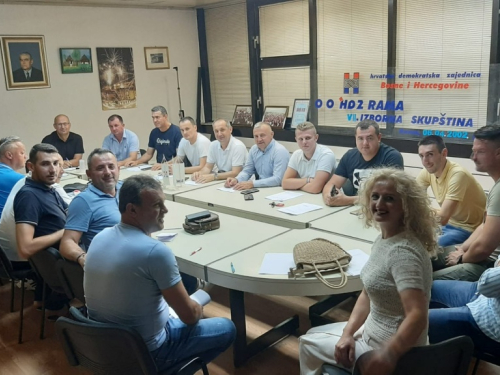 Slavko Bilić izabran za novog predsjednika OO HDZ-a BiH Rama