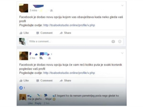 Nasjedate li još uvijek kad ugledate "Saznaj tko ti gleda profil"?