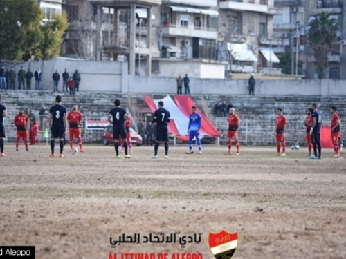 Nakon pet godina rata, zaigrali nogomet u Alepu