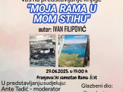 Poziv na predstavljanje knjige ''Moja Rama u mom stihu'' Ivana Filipovića