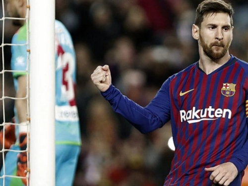 Messi je najučinkovitiji nogometaš u ligama petice