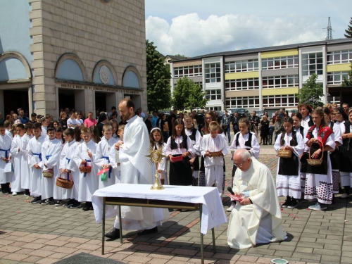 FOTO: Tijelovo u župi Prozor