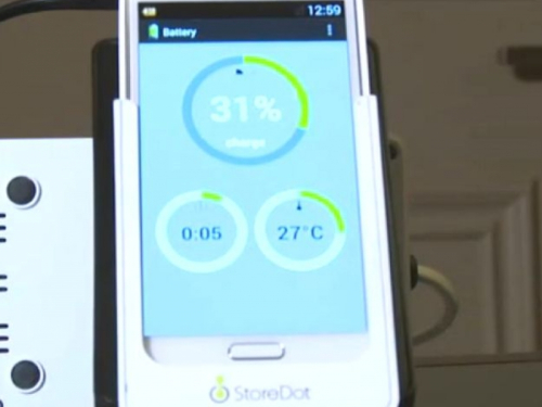 Punjač koji bateriju mobitela napuni za manje od minutu
