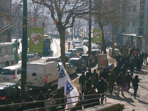 Demobilizirani borci blokirali središte Sarajeva