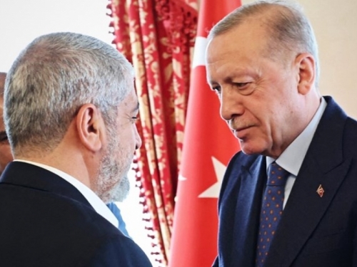 Erdogan se sastao s vođom Hamasa, pozvao je na jedinstvo protiv Izraela