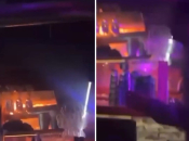 Čini se da je ovo početak požara u švicarskom baru, širi se mrežama