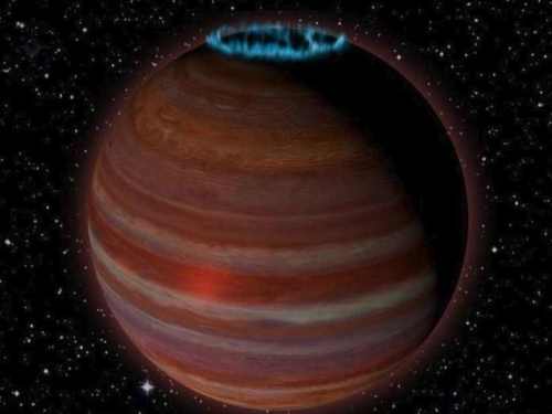 Golemi ''crveni'' planet s neobjašnjivom aurom luta svemirom