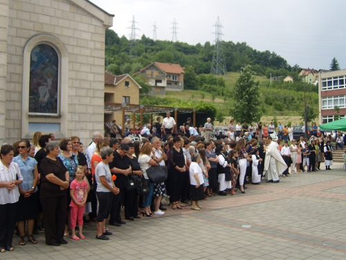 FOTO: Vanjska proslava patrona župe Prozor