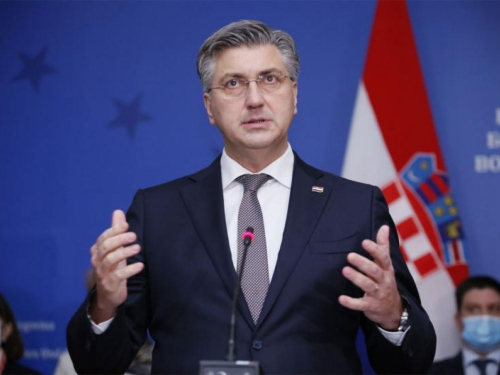 Plenković: Komšić je ''politička anomalija'' i prepreka u odnosu BiH i RH