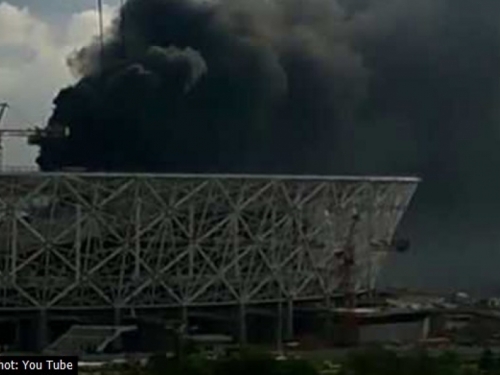 Izbio požar na jednom od stadiona za SP 2018. u Rusiji