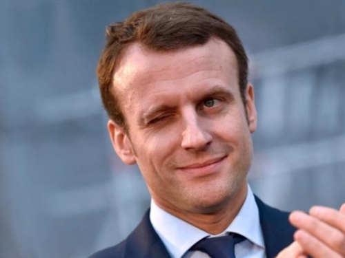 Macron na meti hakera