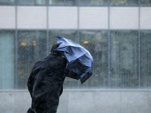 Zbog kiše i vjetra žuto upozorenje za Hercegovinu