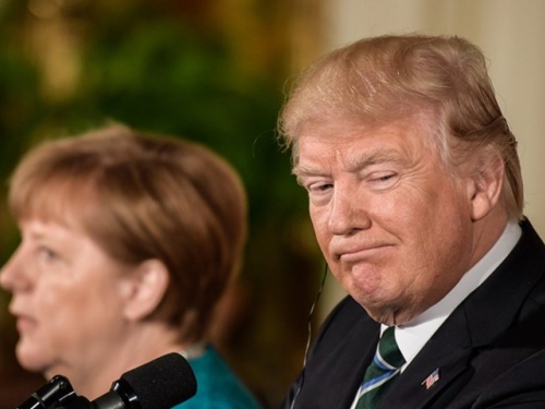 Merkel se danas sastaje s Trumpom