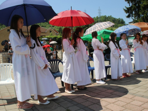 FOTO: Vanjska proslava patrona župe Prozor