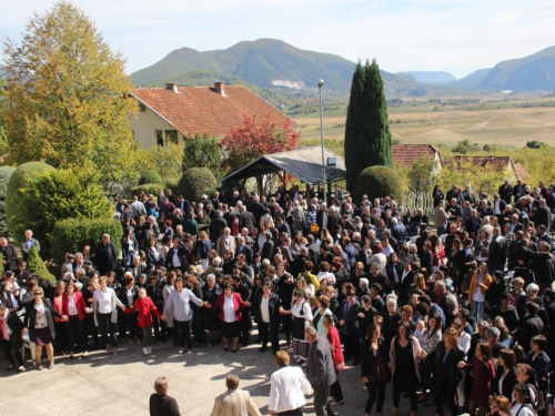 FOTO: Vanjska proslava Sv. Franje u Rumbocima