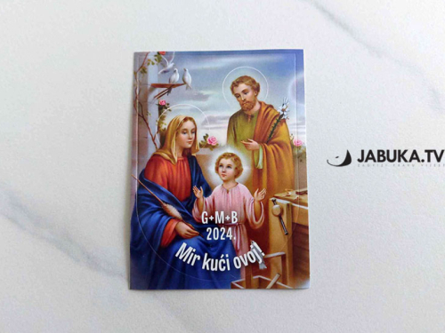 Blagoslov kuća: Evo što znače slova G+M+B na naljepnicama