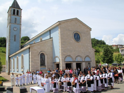 FOTO: Tijelovo u župi Prozor