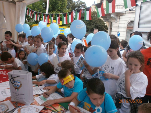 Učenici OŠ ¨Ivan Mažuranić¨ Gračac na 13. Kid´s festivalu