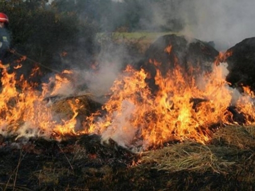 Požari u Hercegovini još aktivni, na Mluši gorjela trava