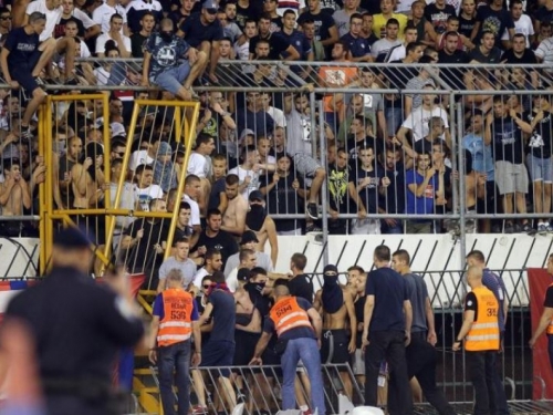 Nakon utakmice na Poljudu privedeno osam osoba, jedna ozlijeđena