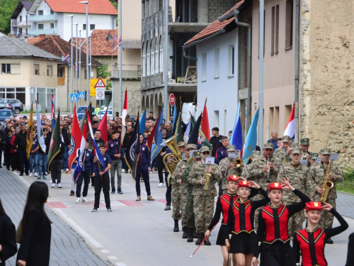FOTO: U Prozoru obilježena 33. obljetnica brigade 'Rama'
