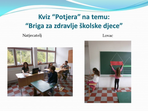 Projektna nastava: Briga o zdravlju školske djece