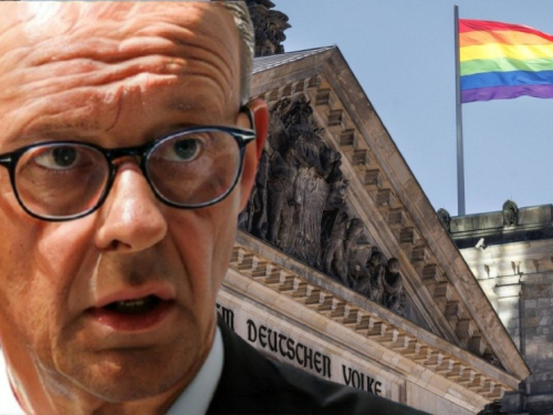 Njemački kancelar: Bundestag nije cirkus da se na njega vješaju zastave duginih boja