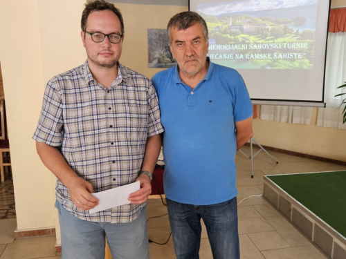 FOTO: U Prozoru odigran 2. memorijalni šahovski turnir ''Sjećanje na ramske šahiste''
