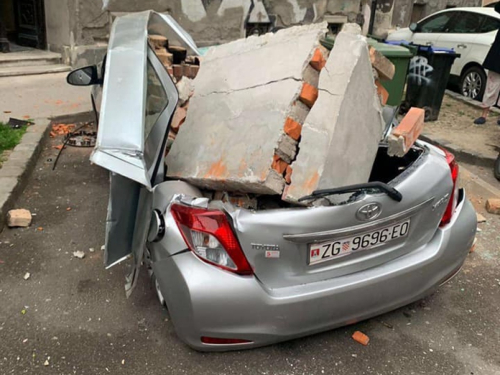 FOTO/VIDEO: Strašan potres u Zagrebu: Rušili se zidovi, dijelovi bez struje, otpao vrh katedrale